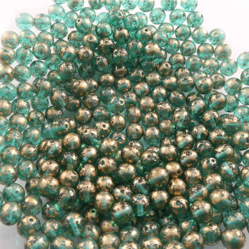 Skleněné kuličky 8mm balení 20 kusů