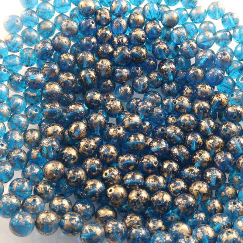 Skleněné kuličky 8mm balení 300 kusů